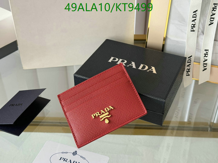 Prada-Wallet Mirror Quality Code: KT9499 $: 49USD