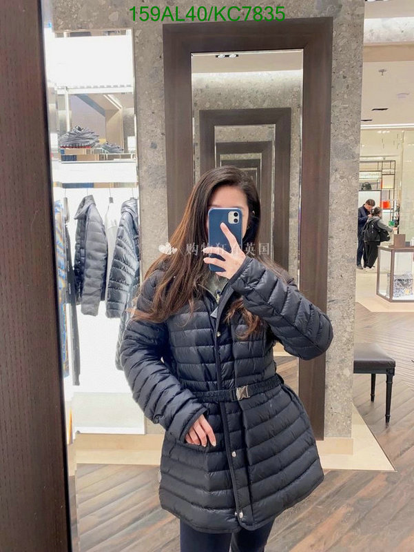 Moncler-Down jacket Women Code: KC7835 $: 159USD