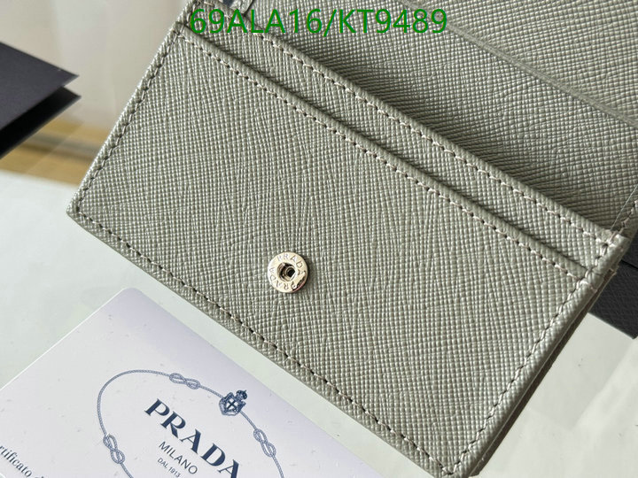 Prada-Wallet Mirror Quality Code: KT9489 $: 69USD