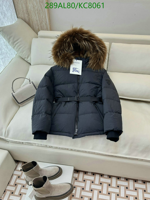 Burberry-Down jacket Women Code: KC8061 $: 289USD