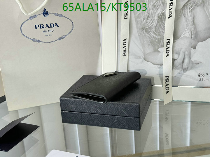 Prada-Wallet Mirror Quality Code: KT9503 $: 65USD