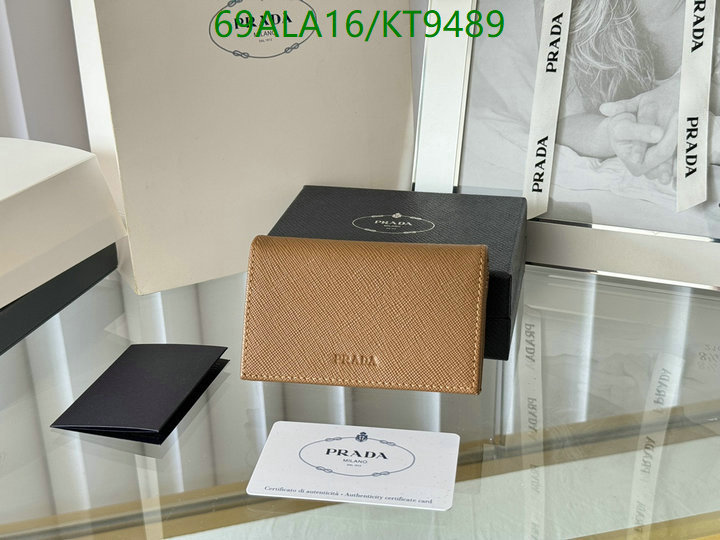 Prada-Wallet Mirror Quality Code: KT9489 $: 69USD