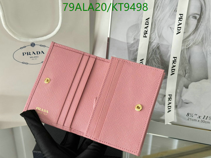 Prada-Wallet Mirror Quality Code: KT9498 $: 79USD