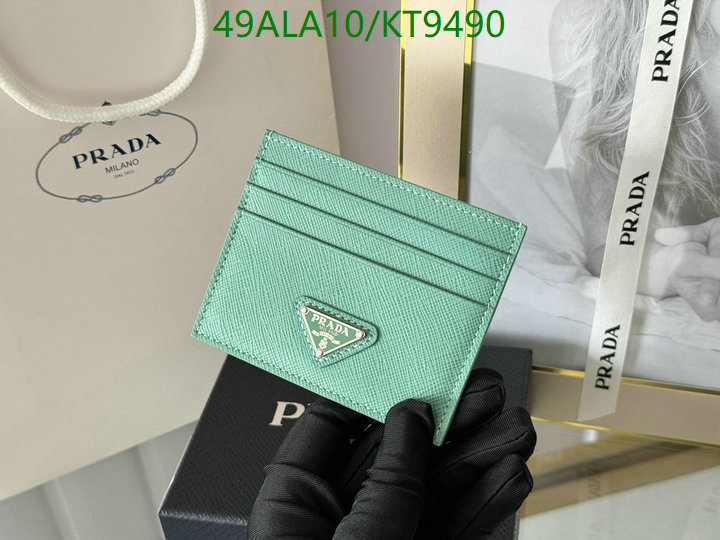 Prada-Wallet Mirror Quality Code: KT9490 $: 49USD