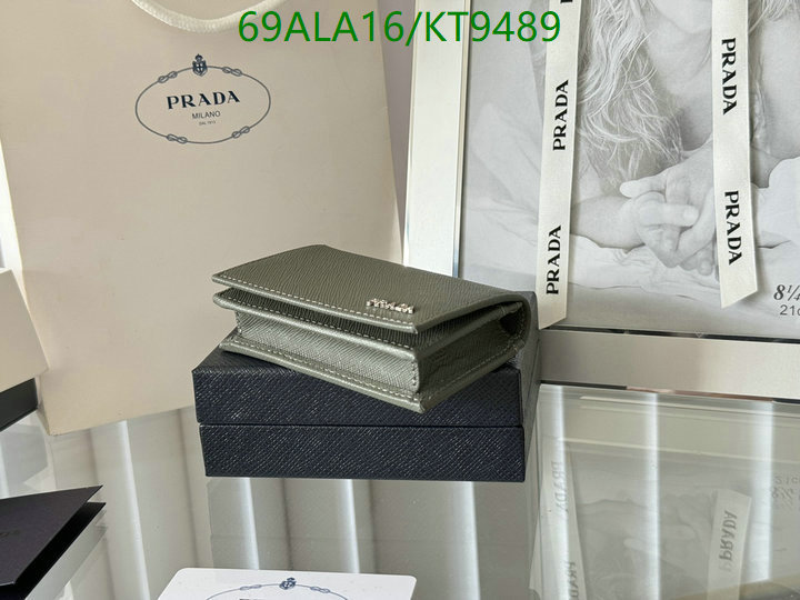 Prada-Wallet Mirror Quality Code: KT9489 $: 69USD