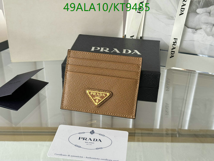 Prada-Wallet Mirror Quality Code: KT9485 $: 49USD