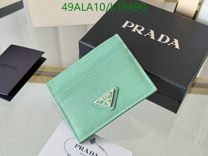 Prada-Wallet Mirror Quality Code: KT9490 $: 49USD