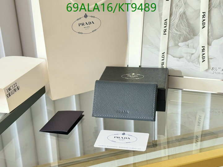 Prada-Wallet Mirror Quality Code: KT9489 $: 69USD