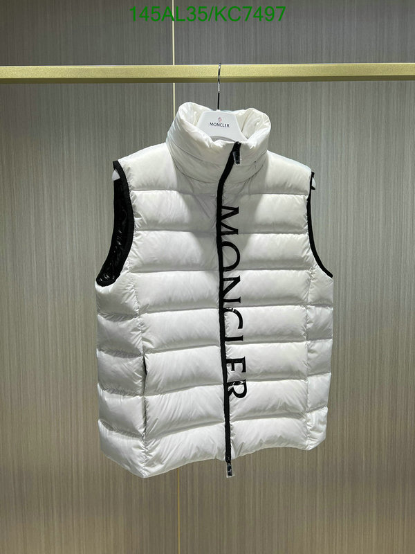 Moncler-Down jacket Men Code: KC7497 $: 145USD