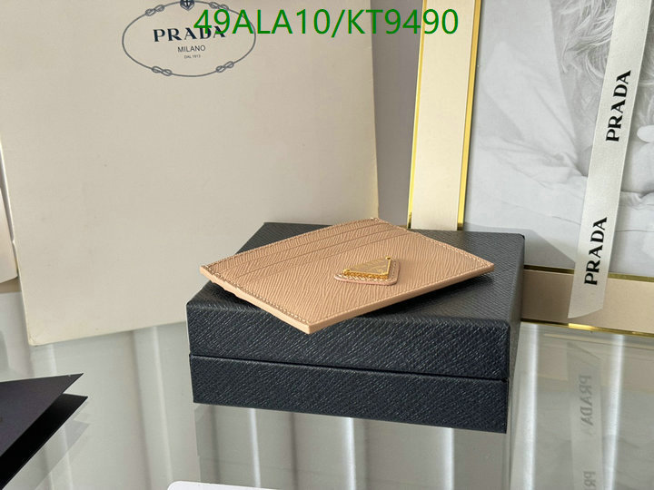 Prada-Wallet Mirror Quality Code: KT9490 $: 49USD