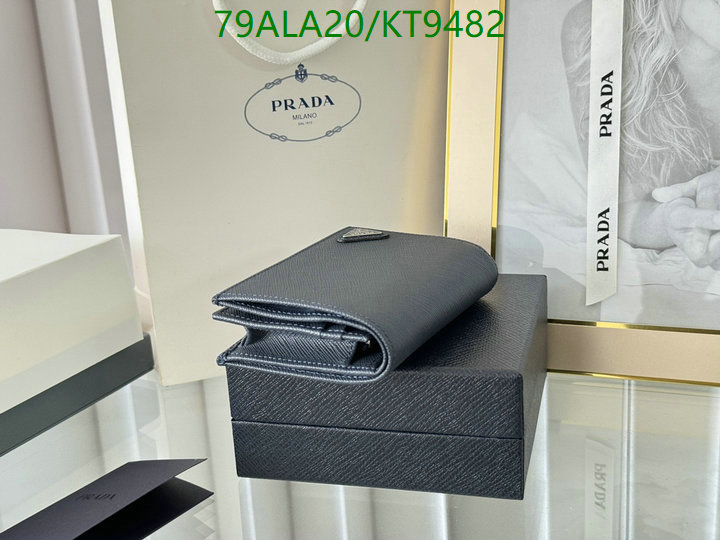 Prada-Wallet Mirror Quality Code: KT9482 $: 79USD