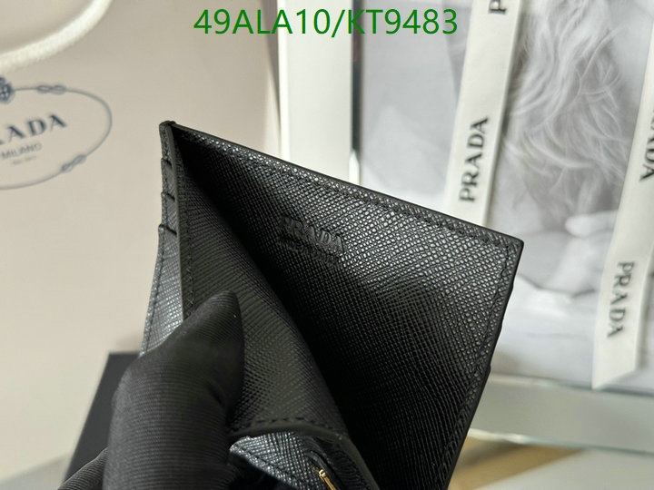 Prada-Wallet Mirror Quality Code: KT9483 $: 49USD