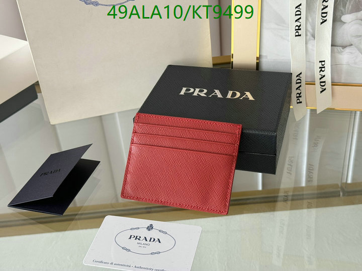 Prada-Wallet Mirror Quality Code: KT9499 $: 49USD