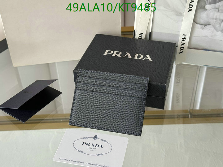 Prada-Wallet Mirror Quality Code: KT9485 $: 49USD