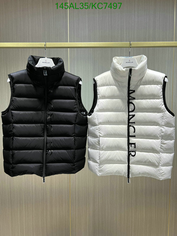 Moncler-Down jacket Men Code: KC7497 $: 145USD