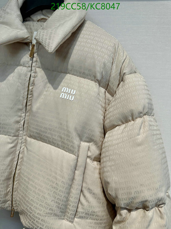 Miu Miu-Down jacket Women Code: KC8047 $: 219USD