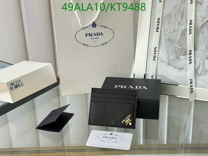 Prada-Wallet Mirror Quality Code: KT9488 $: 49USD