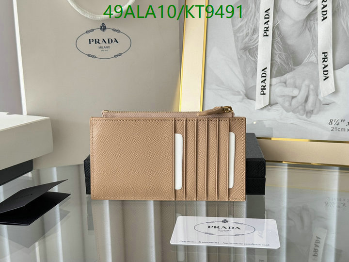 Prada-Wallet Mirror Quality Code: KT9491 $: 49USD