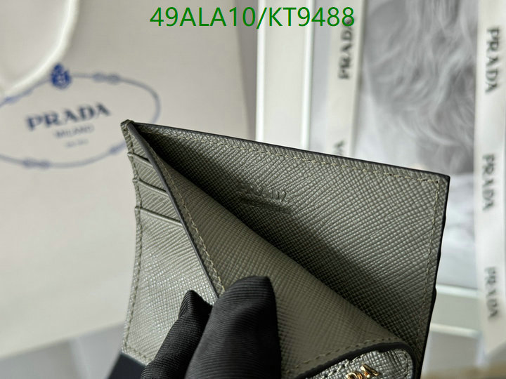 Prada-Wallet Mirror Quality Code: KT9488 $: 49USD