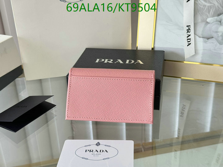 Prada-Wallet Mirror Quality Code: KT9504 $: 69USD