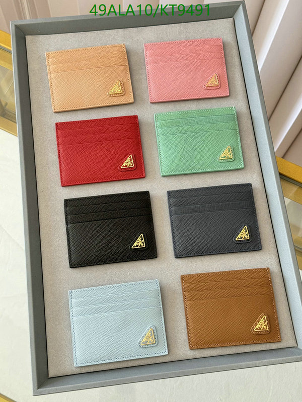 Prada-Wallet Mirror Quality Code: KT9491 $: 49USD