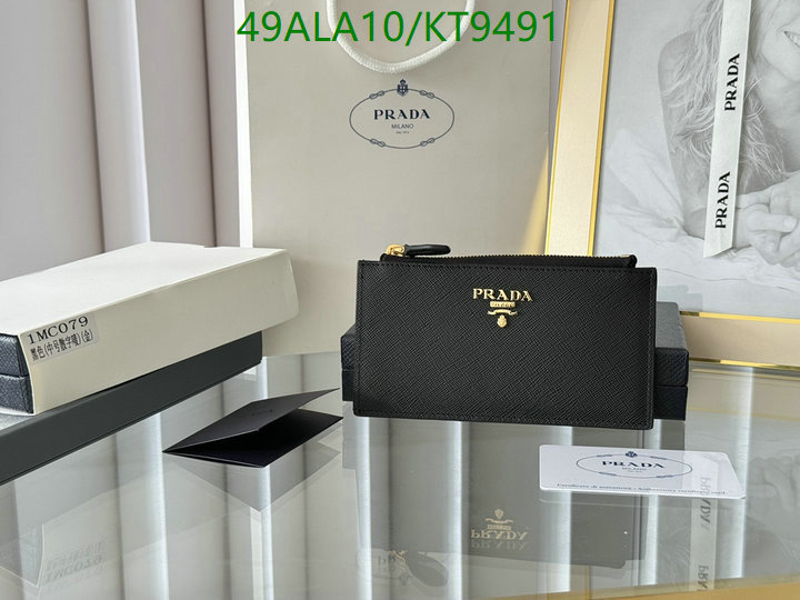 Prada-Wallet Mirror Quality Code: KT9491 $: 49USD