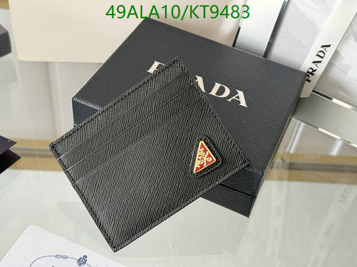 Prada-Wallet Mirror Quality Code: KT9483 $: 49USD