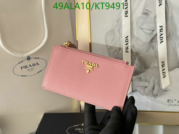 Prada-Wallet Mirror Quality Code: KT9491 $: 49USD