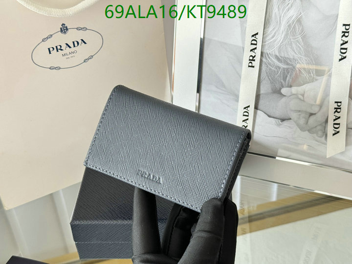 Prada-Wallet Mirror Quality Code: KT9489 $: 69USD