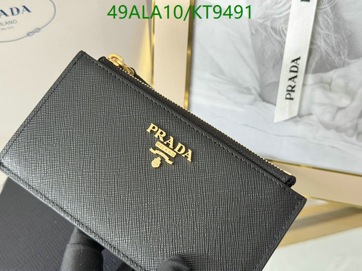 Prada-Wallet Mirror Quality Code: KT9491 $: 49USD