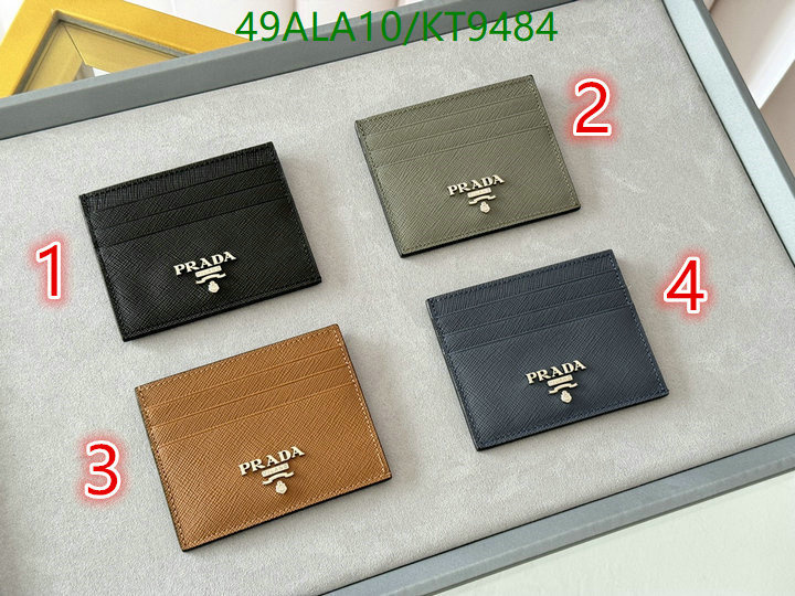 Prada-Wallet Mirror Quality Code: KT9484 $: 49USD