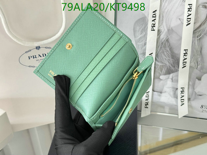 Prada-Wallet Mirror Quality Code: KT9498 $: 79USD