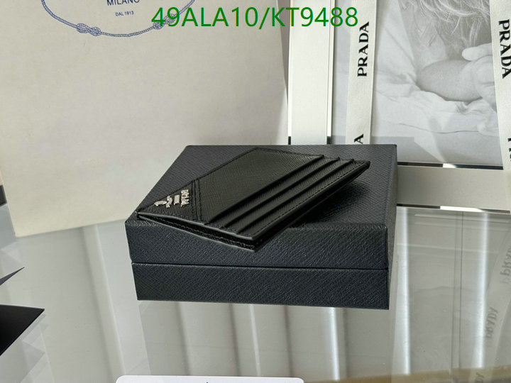 Prada-Wallet Mirror Quality Code: KT9488 $: 49USD