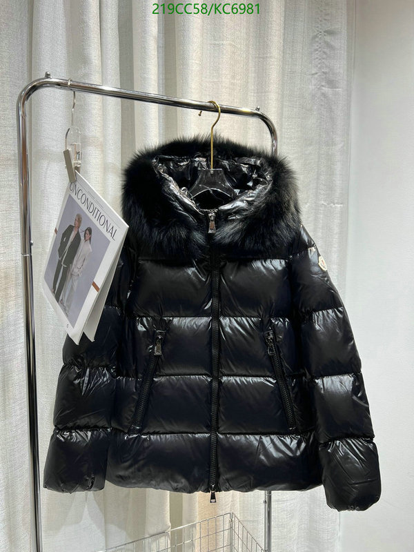 Moncler-Down jacket Women Code: KC6981 $: 219USD