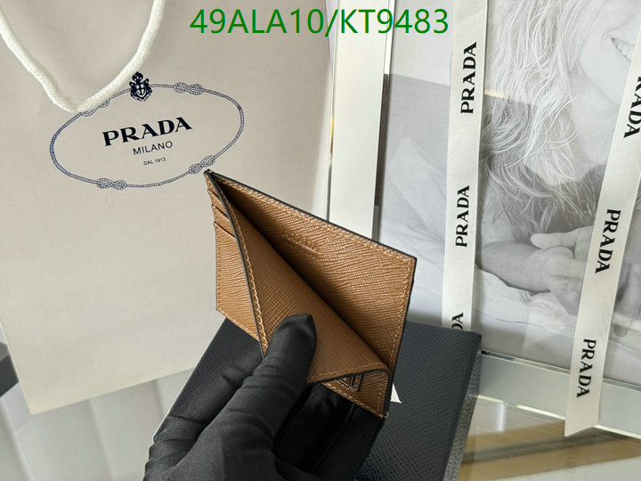 Prada-Wallet Mirror Quality Code: KT9483 $: 49USD