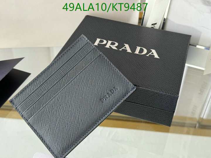 Prada-Wallet Mirror Quality Code: KT9487 $: 49USD