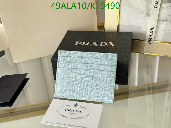 Prada-Wallet Mirror Quality Code: KT9490 $: 49USD