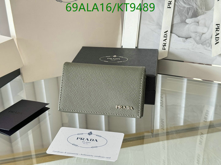 Prada-Wallet Mirror Quality Code: KT9489 $: 69USD