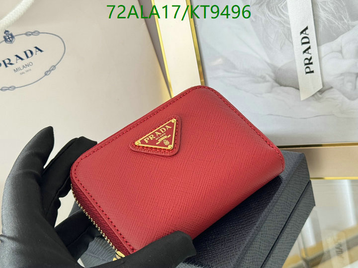 Prada-Wallet Mirror Quality Code: KT9496 $: 72USD