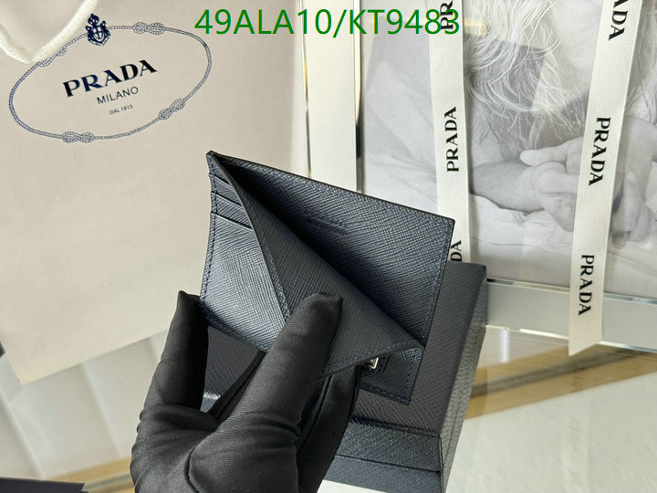 Prada-Wallet Mirror Quality Code: KT9483 $: 49USD