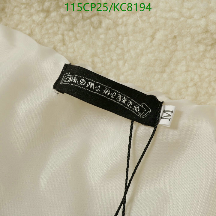 Chrome Hearts-Clothing Code: KC8194 $: 115USD