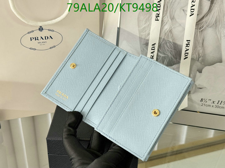 Prada-Wallet Mirror Quality Code: KT9498 $: 79USD