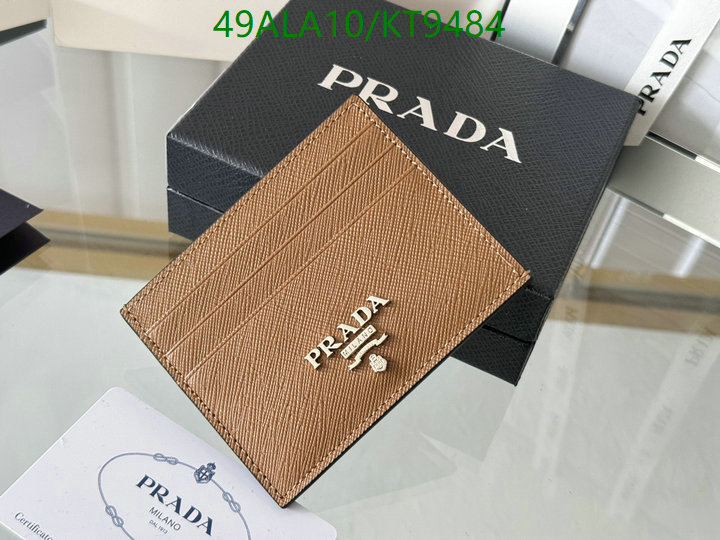 Prada-Wallet Mirror Quality Code: KT9484 $: 49USD