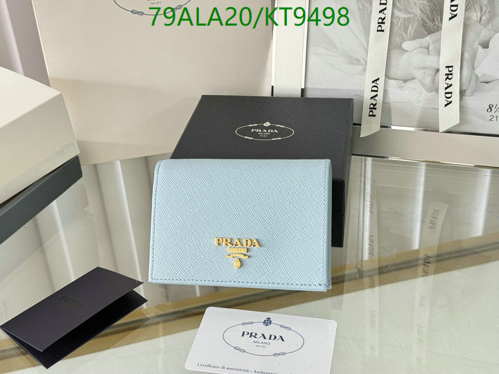 Prada-Wallet Mirror Quality Code: KT9498 $: 79USD