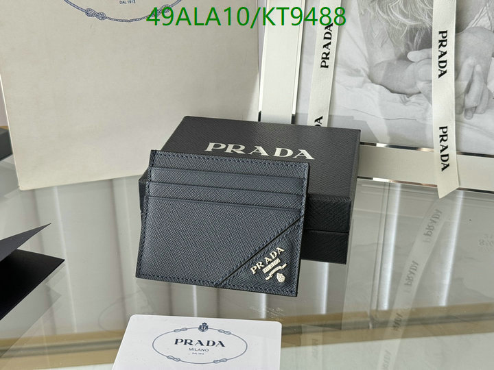 Prada-Wallet Mirror Quality Code: KT9488 $: 49USD