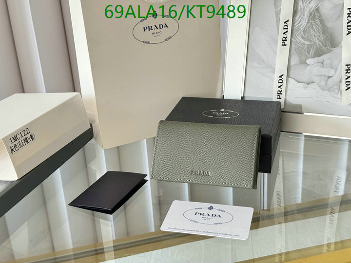 Prada-Wallet Mirror Quality Code: KT9489 $: 69USD