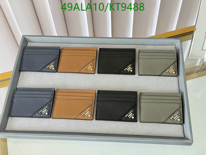 Prada-Wallet Mirror Quality Code: KT9488 $: 49USD