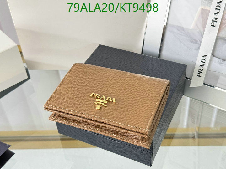 Prada-Wallet Mirror Quality Code: KT9498 $: 79USD