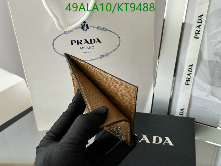 Prada-Wallet Mirror Quality Code: KT9488 $: 49USD