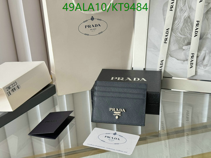 Prada-Wallet Mirror Quality Code: KT9484 $: 49USD